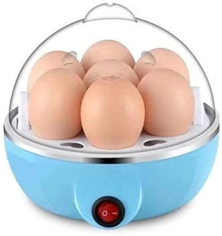 Egg Boiler Electric Automatic Off 7 Egg Poacher For Steaming Cooking Boiling